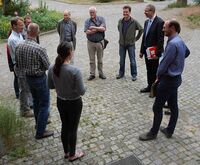 MdL Thomas Krüger besucht MdL (Photo: Kathrin Baethge)