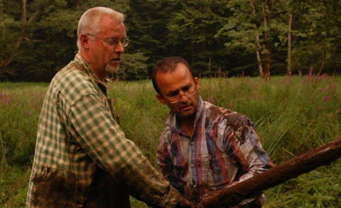Peat coring in North Iran (Photo: H. Joosten)